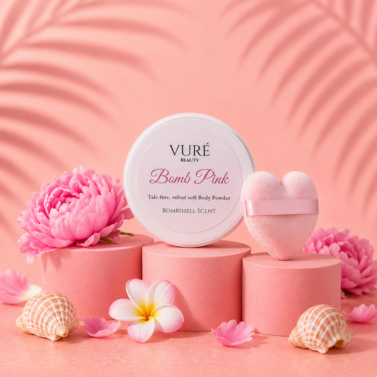 Bomb Pink Body Powder